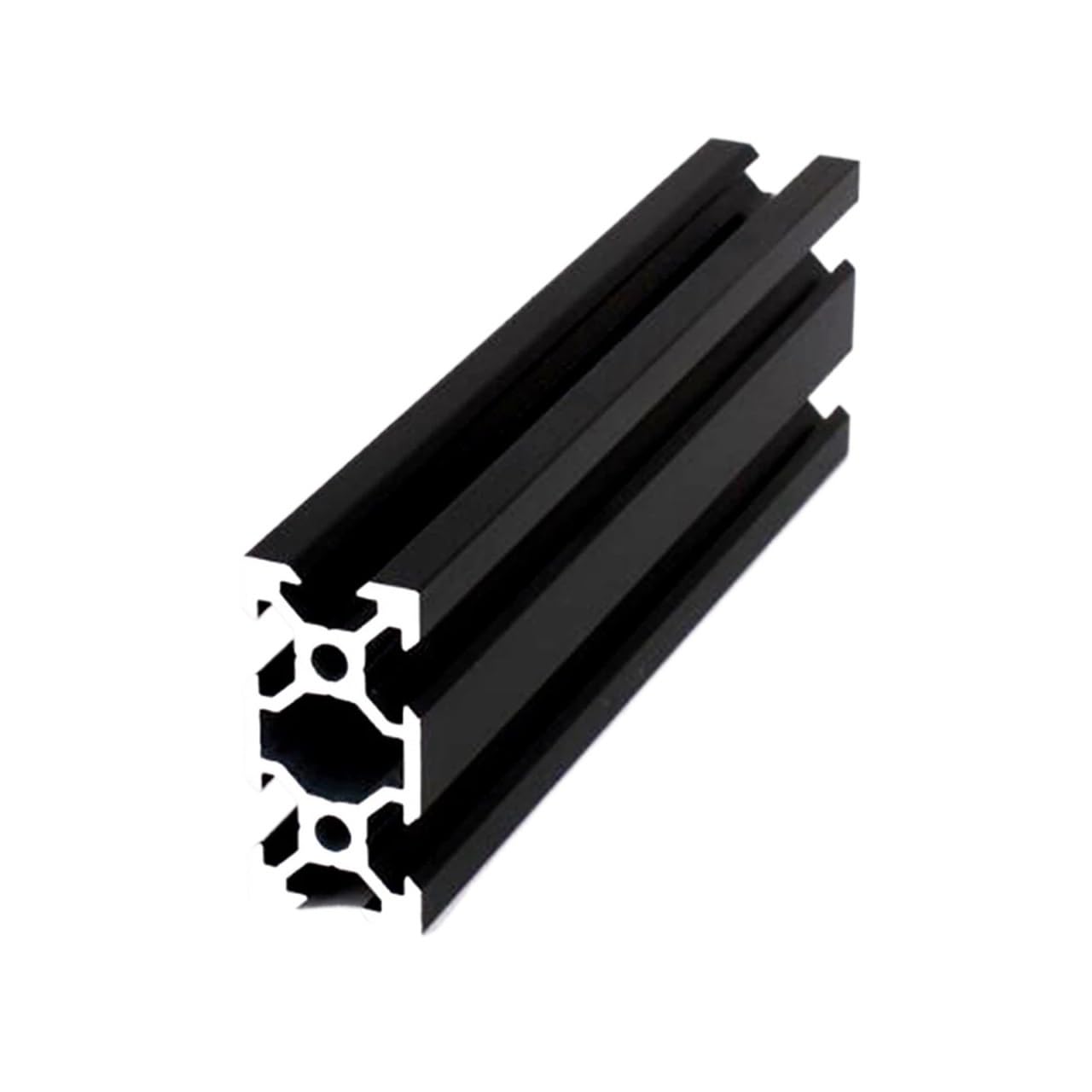 Guida lineare con scanalatura a V nera 2040 standard europeo for estrusione di profili in alluminio da 100-800 mm for stampante 3D CNC(400mm)