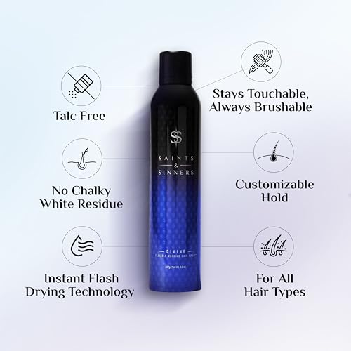 Spray para cabello Saints & Sinners Divine Flexible miniatura 2