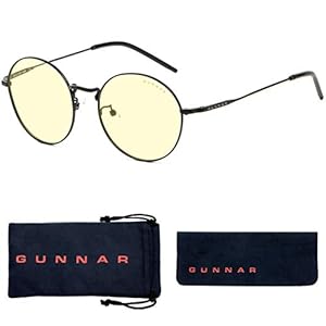 Gunnar Ellipse Gaming- und Computerbrille Onyx Amber