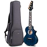 luna ukulele 2，El ukelele es perfecto para tocar solo, lo que brinda un sonido más rico y brillante. Si eres un principiante o un jugador profesional.