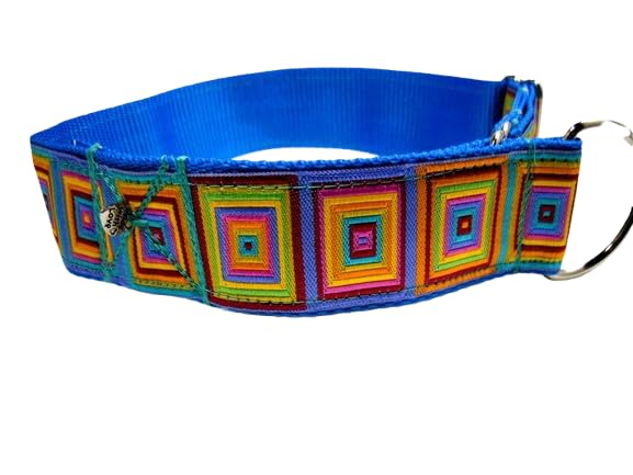 Hundehalsband, Zugstopphalsband, Martingale, Windhundhalsband, SM bis 40 cm Halsumfang