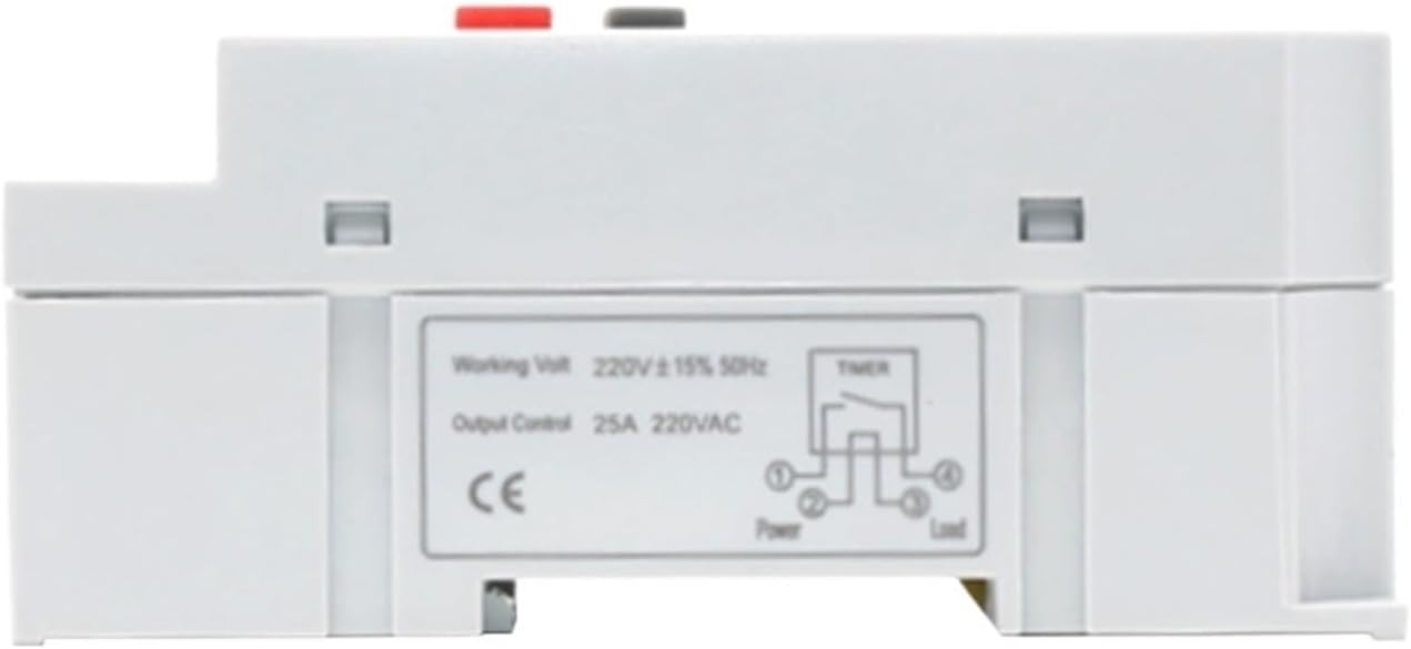 Din Rail 220VAC 25A MT316S Programmable Electronic Timer for Universal Electric Appliance Digital Timer Switch