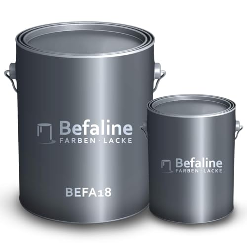 Befaline © Revestimiento de suelo de resina epoxi 2K, 1,5 kg, revestimiento de suelo transparente/incoloro - BEFA18