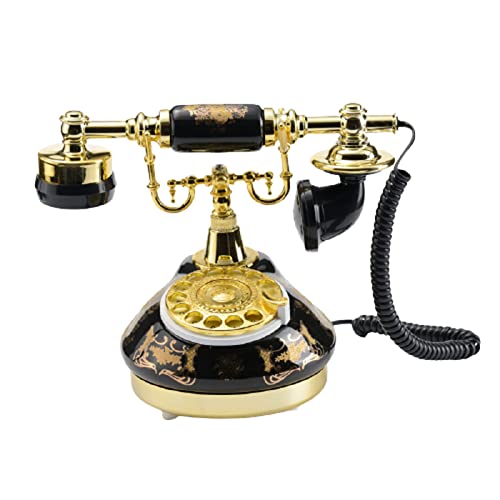 Téléphone de style antique en céramique rétro, cadeau de mariage idéal