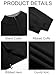 Runcati Mens Full Zip Cardigan Sweater Casual Knit Stand Collar Cardigan Slim Fit Color Block Fall Winter Sweaters Black