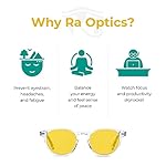 Ra Optics Daylight Lenses - Blue Light Glasses Supercharge Energy Levels and More - Glasses for Men and Women - Image 3