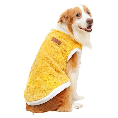 冬用犬ベスト、犬用冬服,犬用防寒着ソフトペットセーター - 犬用防風セーター、小型中大型犬用ペット用品