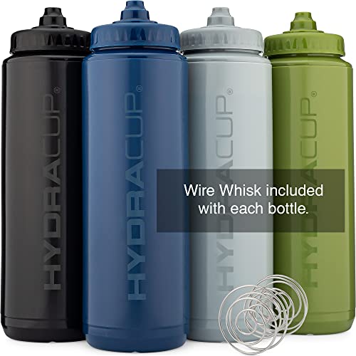 Hydra Cup 4 PACK, 32oz Squeeze Water Bottles, Monochromatic Color Scheme Set - Image 2