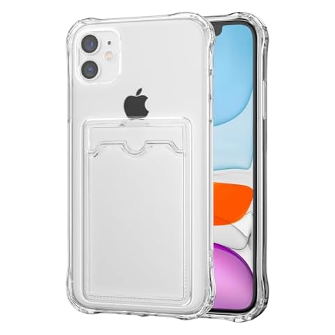 DEFBSC iPhone 11 Transparent Back Case Cover