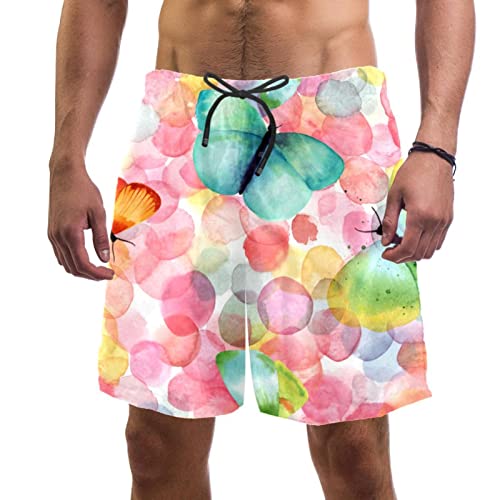 Short de plage à séchage rapide JDEZ : maillots de bain pour hommes stretch légers