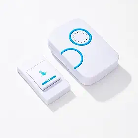 Campainha Sem Fio à Prova D’Água, Alcance 150 Metros, Uso Interno e Externo – Ideal para Residências, Lojas, Escritórios e Prédios