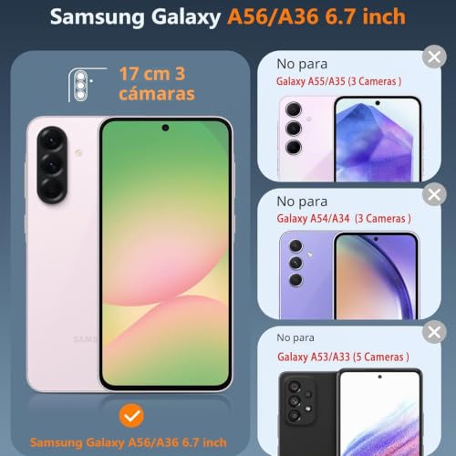 Batería externa de 10000 mAh en funda magnética para Galaxy A36 ideal para viajes largos 2