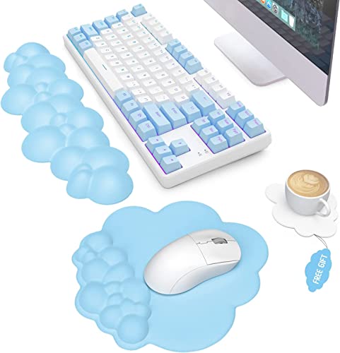 Saisie facile et base antidérapante pour ce set ergonomique en mousse à mémoire