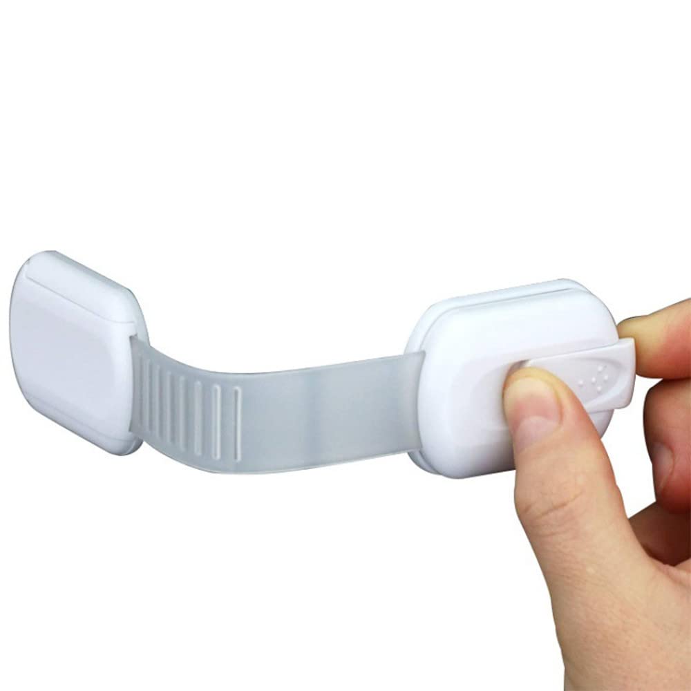Child Safety Cabinet Lock Protector Drawer Door Cabinet Lock Plastic Protection Kids Safety Door Lock for child lock magnetic proof cabinet cupboard drawer