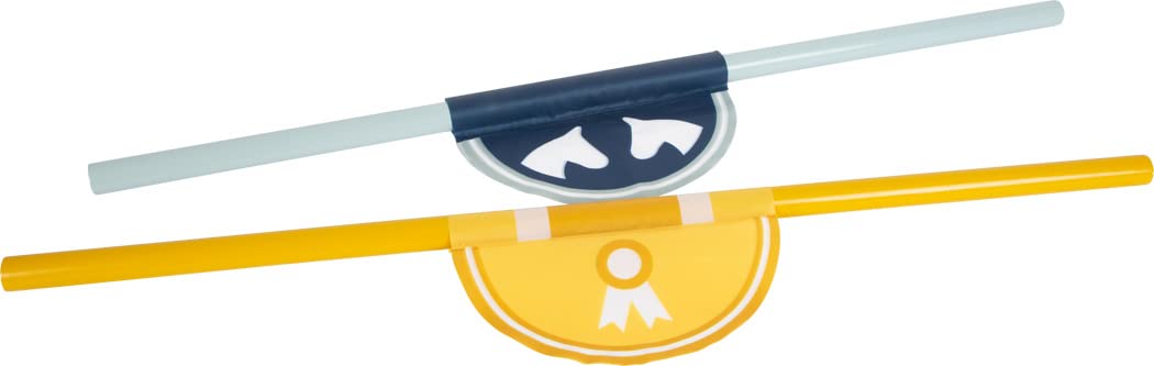 Small Foot Obstáculos para niños, Juguete de Movimiento al Aire Libre para Jugar al Caballito 12398