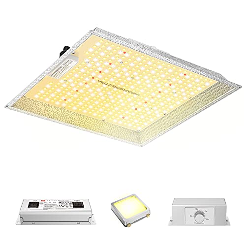 Grow Light, VIPARSPECTRA PAR1500 LED Grow Light 3x3ft Coverage with Samsung LEDs (Includes IR) & MeanWell Driver, Dimmable Full Spectrum Grow Light for Hydroponic Indoor Plants Veg and Flower 490 LEDs