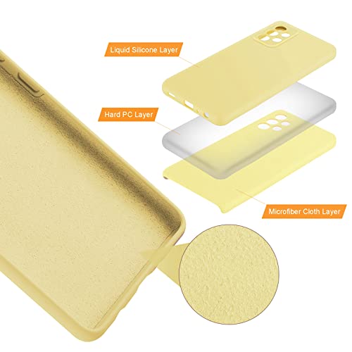 Coque Samsung A52 5G en silicone premium et microfibre douce