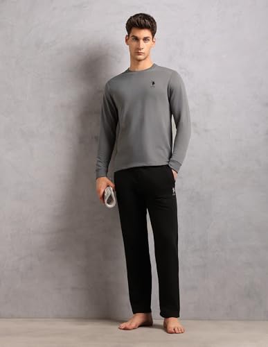 Image of U.S. Polo ASSN. Men's OEE14 Comfort Fit Solid Lounge T-Shirt