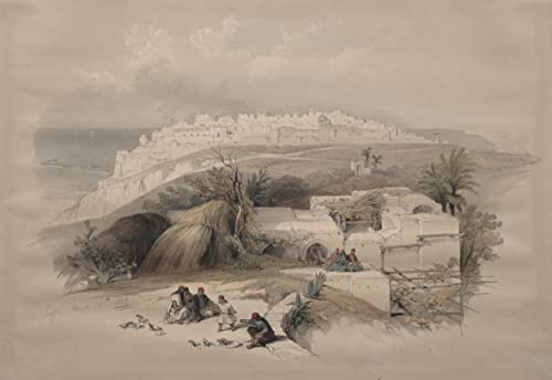Poster Jaffa David Roberts - Toile murale sans cadre SERENDIPITP 50x70