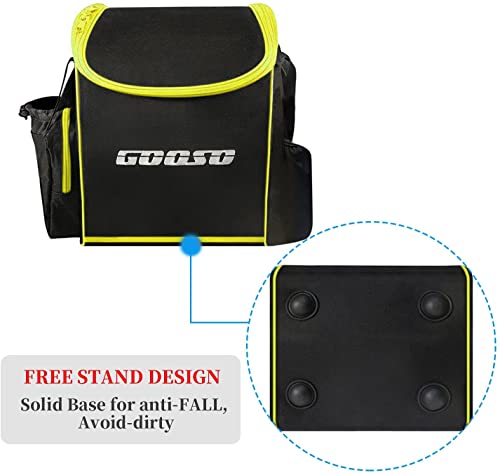 Disc Golf Set With Bag - 12 Pcs Flying Disc Golf Discs For Beginner With Putter, Midrange, Driver | Portable Disc Golf Backpack Holds 28+ Discs Free Stand Bag Design For Convenient Use #TOP1