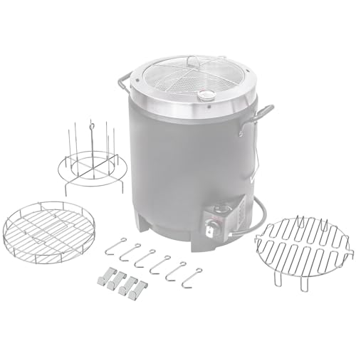 Easibbq CB TF KIT Turkey Fryer Accessories Kit With Bunk Bed Basket For Char-Broil The Big Easy Oil-Less Turkey Fryer, Stand, Skewers, Hooks For Big Easy Oil-Less Outdoor Fryer Accessories thumb #2