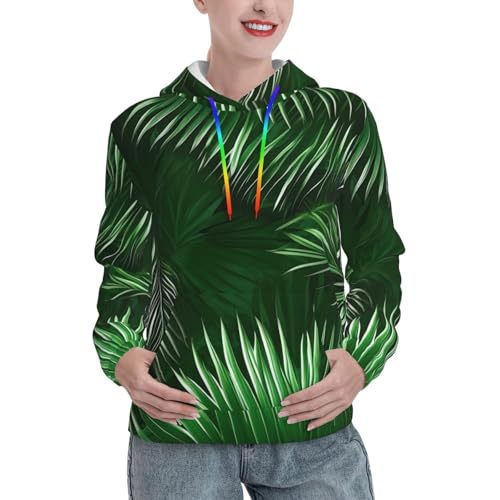 Sweat à capuche tropical femme EdWal : le confort d'un pull ajusté