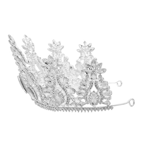 Accessoire de coiffure de mariage baroque en alliage et strass pour mariée