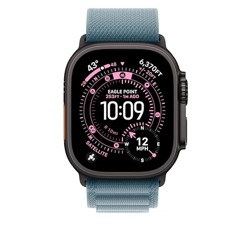 Image of Apple Watch Band - Alpine Loop - 49mm - Light Blue - Small