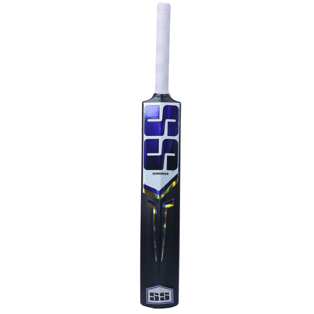 SS Plastic Cricket Bat Size 4 (Black, 350 gm) | Kids Plastic Cricket Bat | Lightweight & Durable Bat for Tennis Ball Cricket | Outdoor Backyard Play-image-33