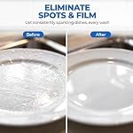 Aromasong Dishwasher Salt 10 LB - 100% Natural Water Softening Agent Compatible with Bosch, Miele, Whirlpool, Thermador and Mor... For Cleaner Dishes & Washer Reactivation (packaging may vary)