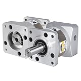 YEJMKJ 比 10:1 プラネタリーギアボックス Nema 23ステッピングモーター 60-74mm バックラッシュ 15 arcmin 入力シャフト 31mm φ6.35mm 遊星減速機 57ステップモーター用 4ネジ 2 プラグ 1キー CNC 3Dプリンター旋盤