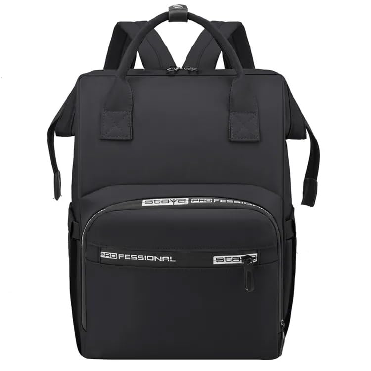 Sac à dos professionnel rose grand format nylon imperméable de voyage