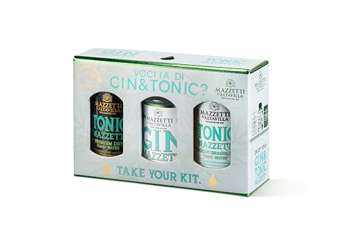 Mazzetti d'Altavilla Kit Gin Tonic - 10 cl con due toniche da 150 ml