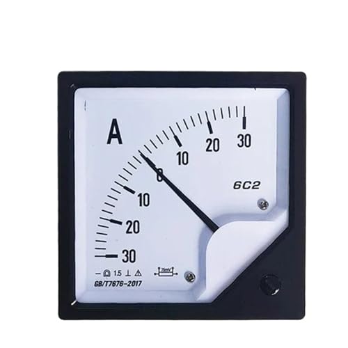 Instrument 6C2 Type pointeur ampèremètre cc positif et négatif 10A 15A 20A 30A 40A 50A 75A 100A 150A 200A 250A 300A 400A 500A 600A(30A-75mV)