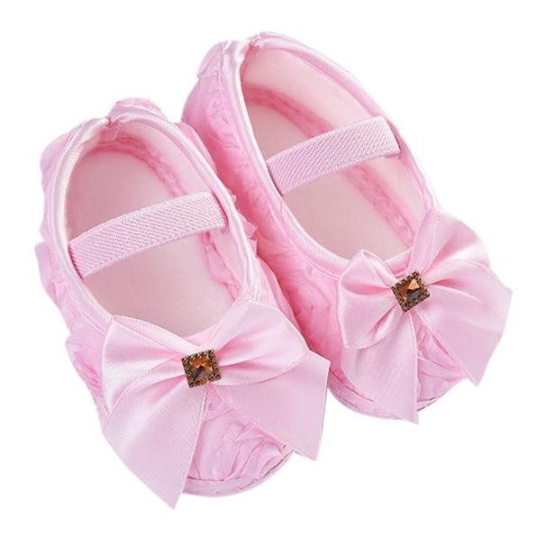 Princess Walking Shoes for Kids Girl Bowknot Band PK Toddler Baby Elastic Walking Kid Baby Shoes Infant Sandals