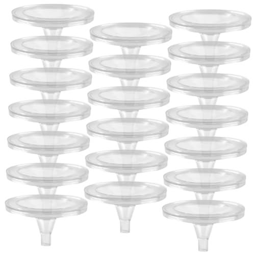 FONDOTIN 20piezas Soporte De Bola De Cristal Base Decorativa para Esferas Expositor para Acuarios y Fuentes Soporte Estable y Elegante para Decoración del Hogar