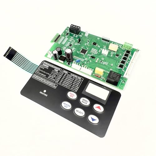 Primeco 42002-0007S 461105 Replacement Control Board 472610Z Switch Pad For Pentair Mastertemp Sta-Rite Max-E-Therm Natural Gas Pentair NA and LP Series Pool/Spa Heater - 1 YEAR WARRANTY