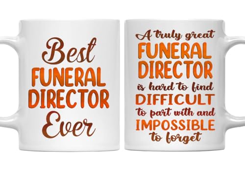 MONIZILUCKY Gifts For Funeral Director - Best Funeral Director Ever Mug - Funeral Director Gifts -...