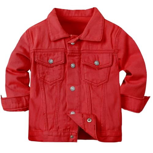 Image of Cromoncent Toddler Denim Jacket for Boys Girls