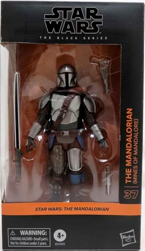 Star Wars The Black Series, Figura de colección The Mandalorian (Mines of Mandalore) de 15 cm, The Mandalorian, a Partir de 4 años