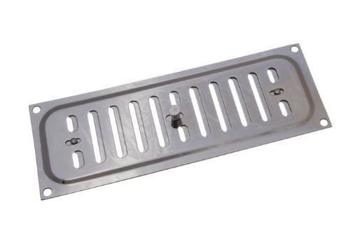 Capot de ventilation Bright Hit Chrome finition soignée avec grille Louvre 9 X 3