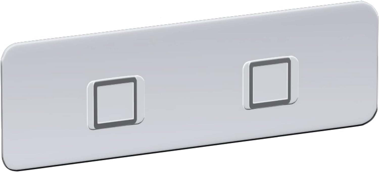Voldra Silver Replacement Sticker For Toilet Roll Holder With Wet Wipes Box