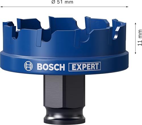 Scie Trépan Bosch 2608900500 – Expert Sheet Metal, Ø 51 mm, Acier - vue 9