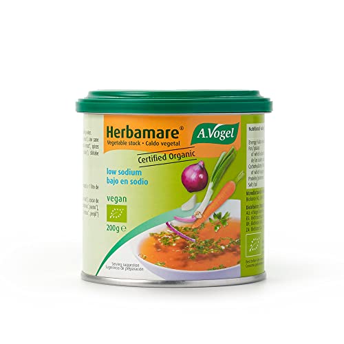 En Oferta Herbamare® Caldo Vegetal Bajo En Sodio| Con Verduras Y Hortalizas Frescas Bio | 200 Gr | A.vogel