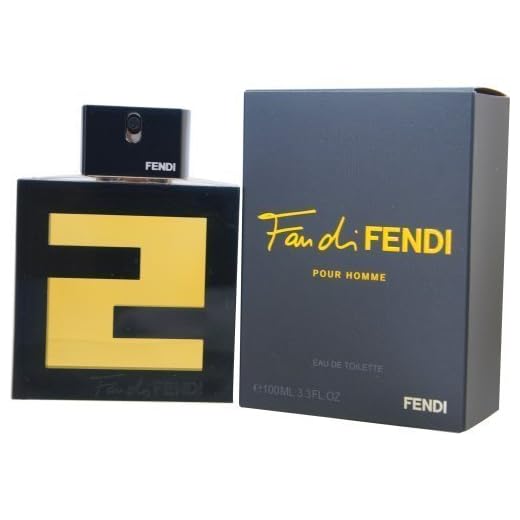 Fendi Eau de Toilette Spray, Fan Di Fendi Pour Homme, 3.4 Ounce by FENDI [Beauty]