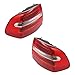 AOIDFOA LED Tail Light Assembly for 2007-2010 Porsche Cayenne Left Driver+Right Passager Side, Rear Brake Lamp Parke Light Red Clear Lens Direct Replacement (A Pair)