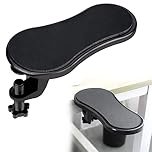Ergonomic Adjustable Computer Desk Extender, TACYKIBD Computer Armrest Wrist Rest, Keyboard Wrist Rest Mouse Pad Wrist Support for Home Office Computer Laptop Working Gaming