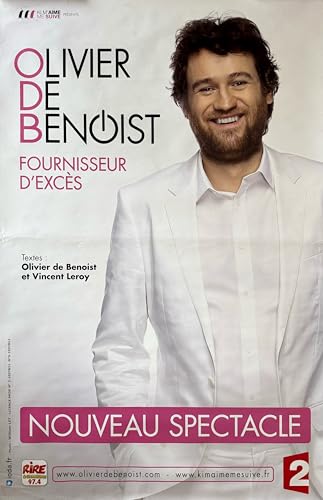 Olivier De Benoist - 80X102Cm Affiche / Poster de collection humour