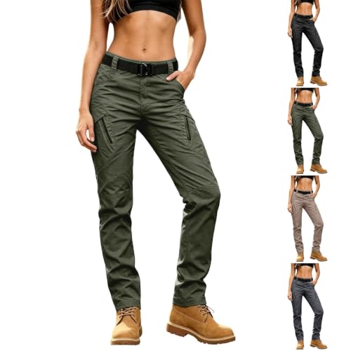 Womens Tactical Pants Quick Dry Ripstop Hiking Cargo Trousers With Pockets - image 1