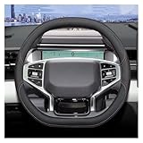 para Chery para Jetour para T2 para Traveller 2023 2024 2025 Funda Trenzada Volante Coche Accesorios para Volante. Automóvil Cubre Volante(Red Blue Line)